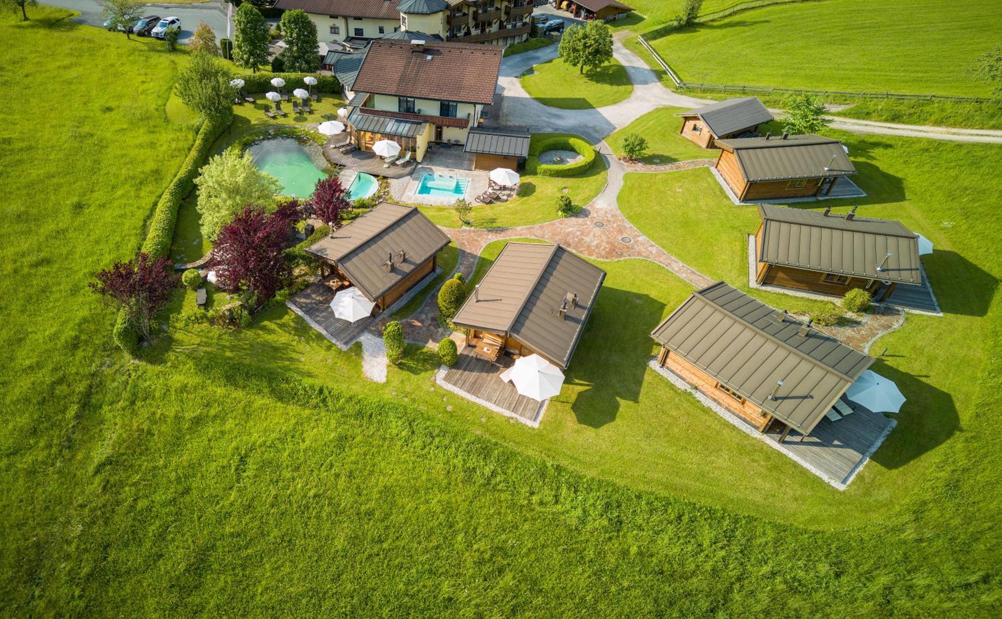 Hotel Vitaloase Zu Den Drei Bruedern Unken Exteriör bild